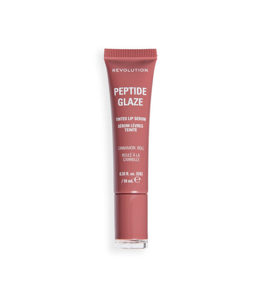 Makeup Revolution - Tinte labial con sérum Peptide Glaze - Cinnamon Roll