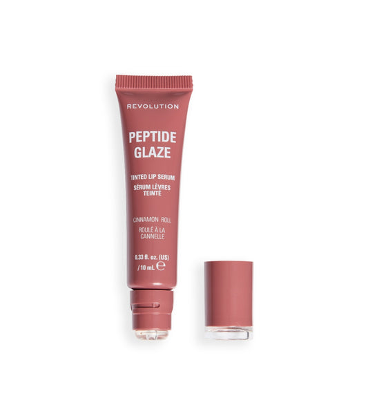 Makeup Revolution - Tinte labial con sérum Peptide Glaze - Cinnamon Roll