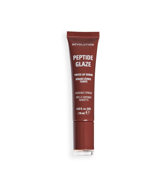Makeup Revolution - Tinte labial con sérum Peptide Glaze - Hazelnut Spread