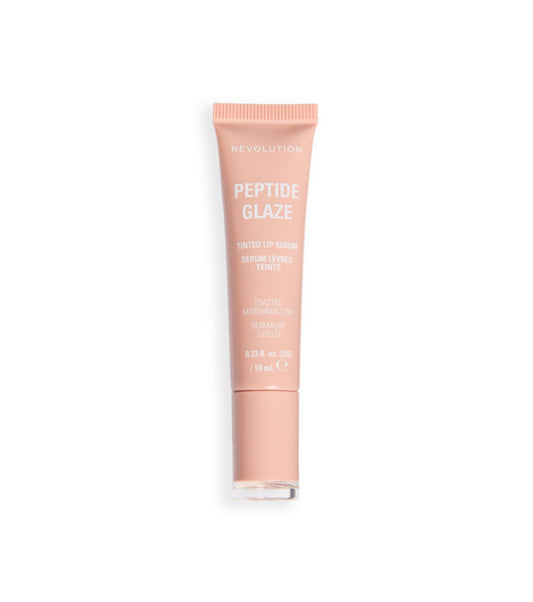 Makeup Revolution - Tinte labial con sérum Peptide Glaze - Toasted Marshmallow