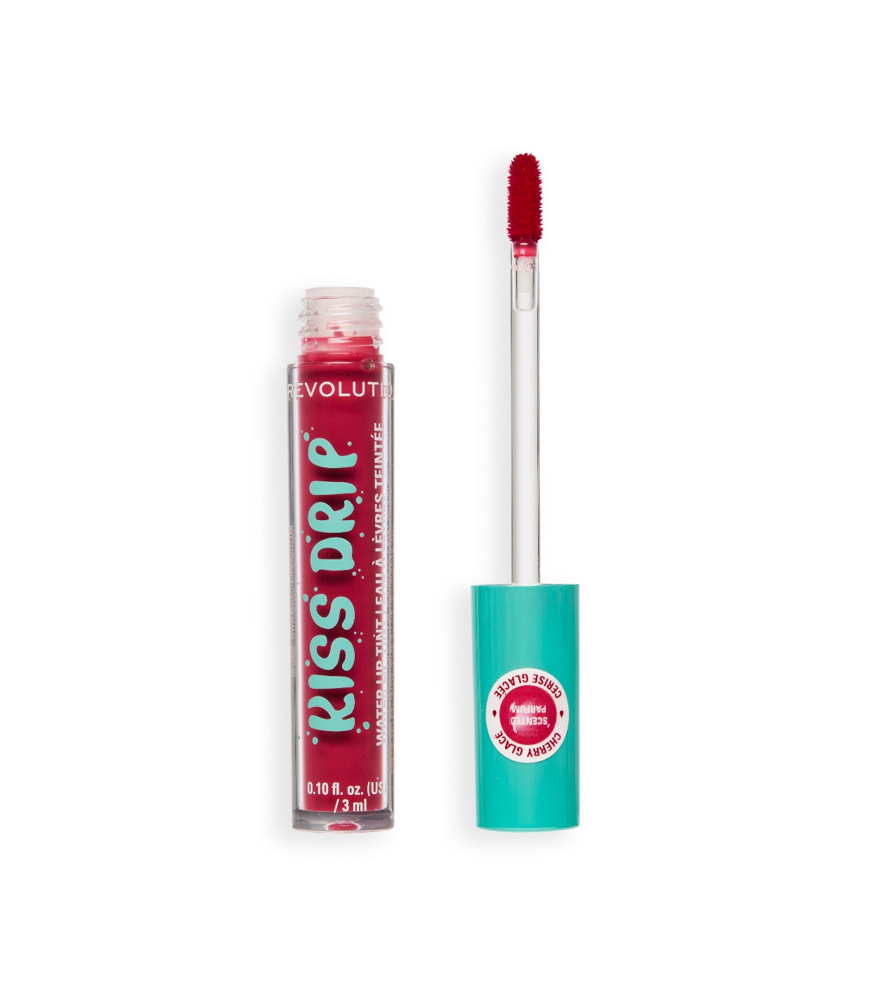 Makeup Revolution - Tinte labial Kiss Drip Water - Cherry Glace