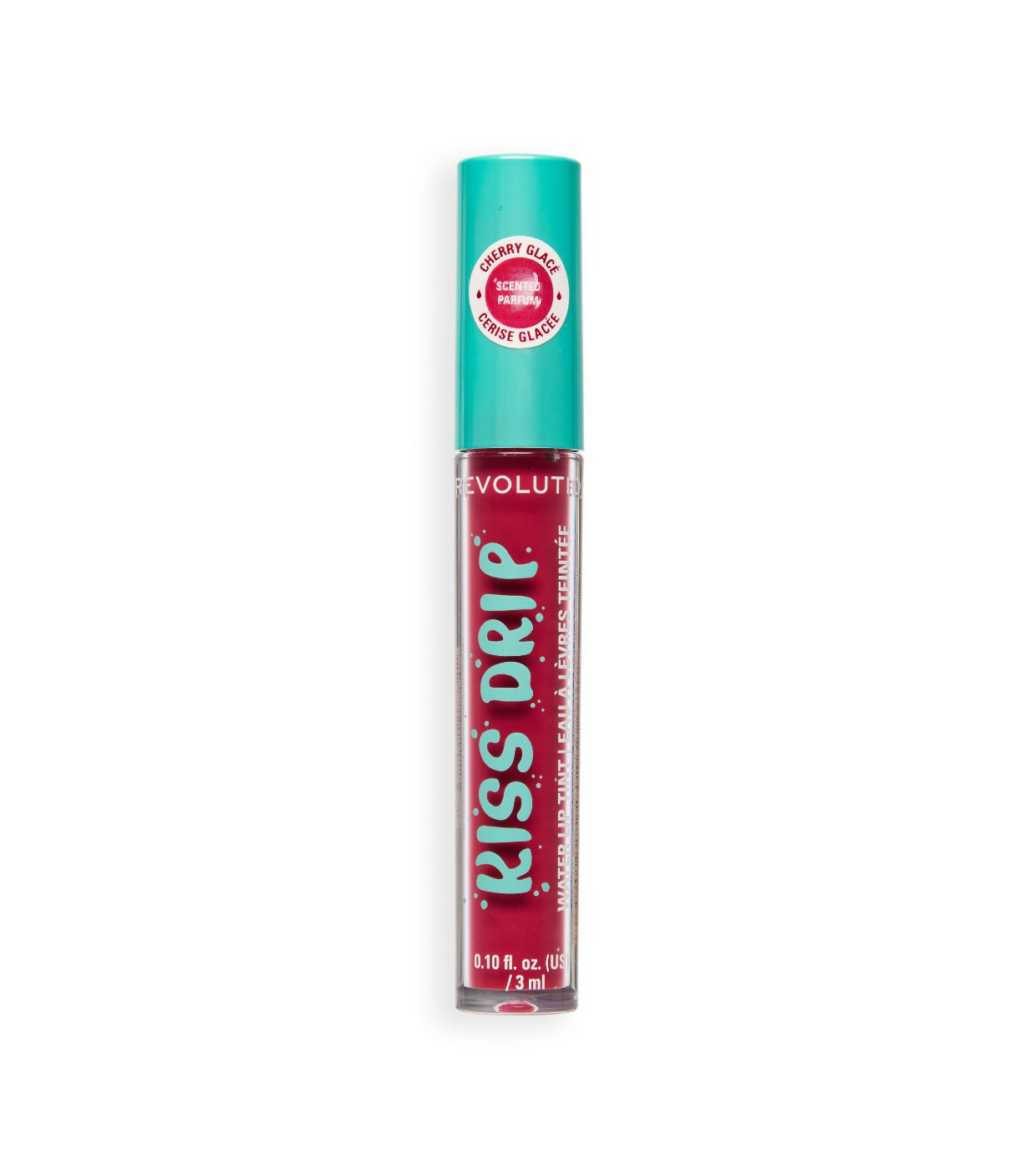Makeup Revolution - Tinte labial Kiss Drip Water - Cherry Glace