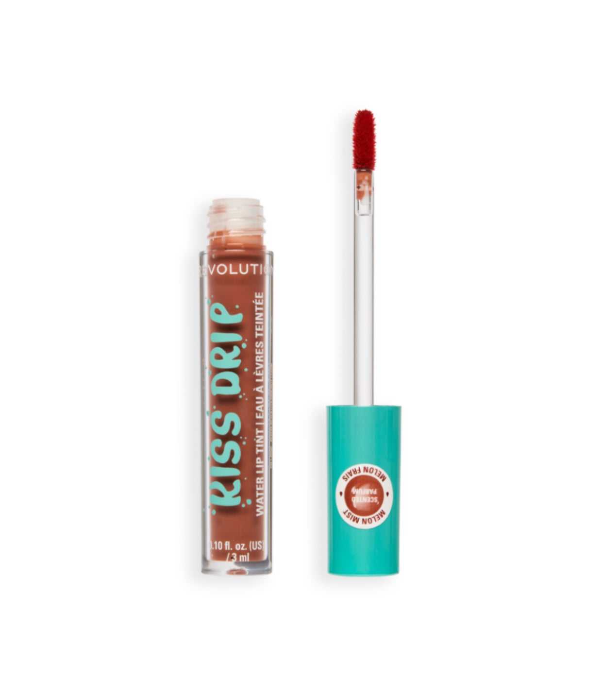 Makeup Revolution - Tinte labial Kiss Drip Water - Melon Mist