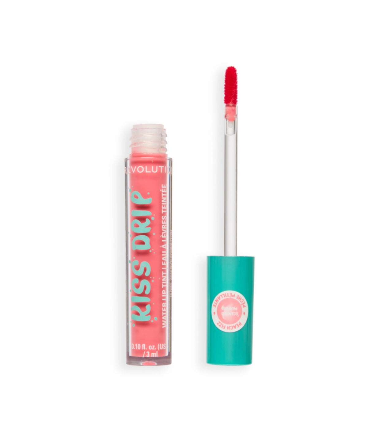 Makeup Revolution - Tinte labial Kiss Drip Water - Peach Fizz