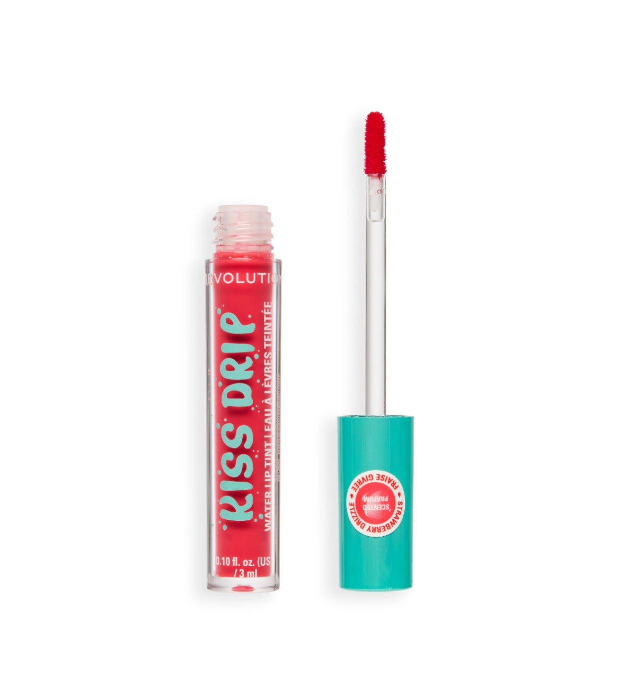 Makeup Revolution - Tinte labial Kiss Drip Water - Strawberry Drizzle