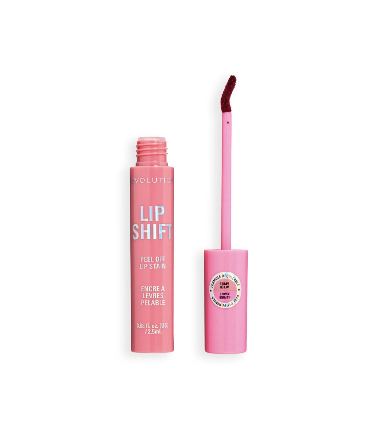 Makeup Revolution - Tinte labial Lip Shift Peel Off - Stellar Rose