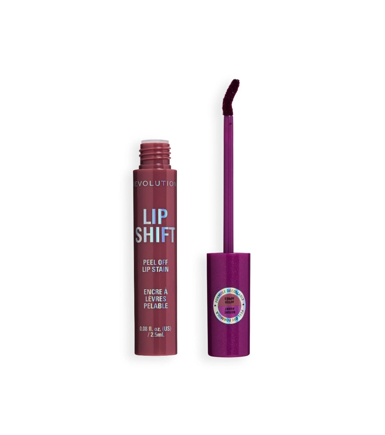 Makeup Revolution - Tinte labial Lip Shift Peel Off - Supernova Mauve