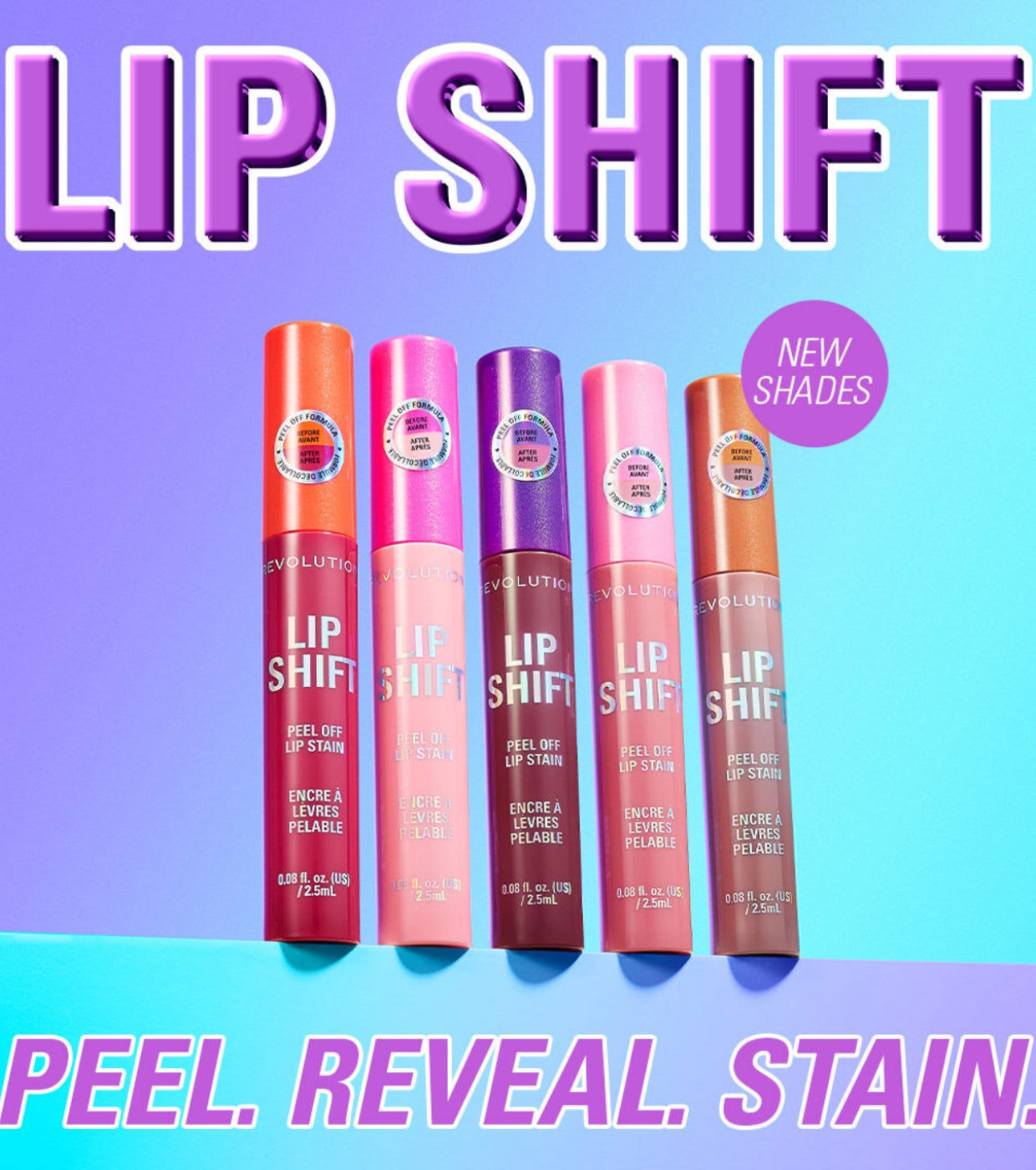 Makeup Revolution - Tinte labial Lip Shift Peel Off - Supernova Mauve