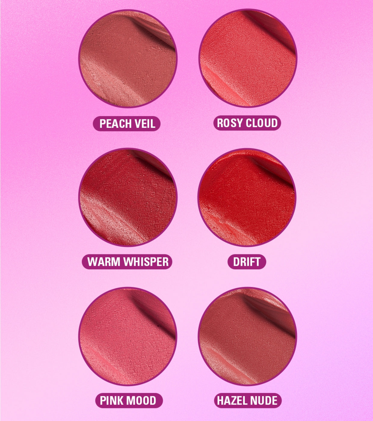 Makeup Revolution - Tinte para mejillas y labios Bouncy Pudding - Peach Veil