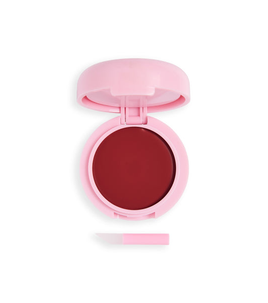 Makeup Revolution - Tinte para mejillas y labios Bouncy Pudding - Pink Mood