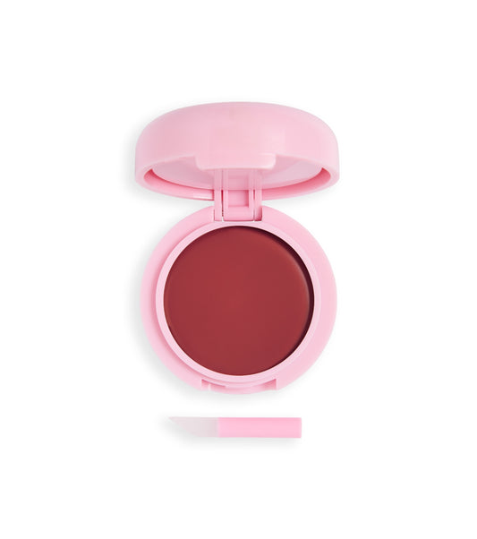Makeup Revolution - Tinte para mejillas y labios Bouncy Pudding - Rosy Cloud