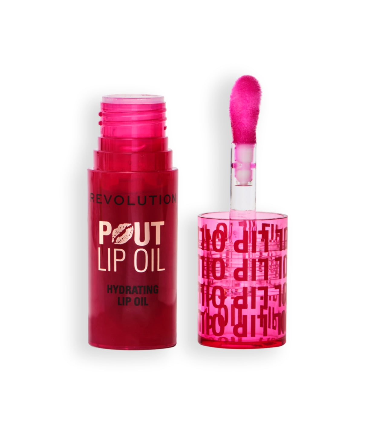 Revolution - Olio labbra Pout Lip - Rosso ciliegia