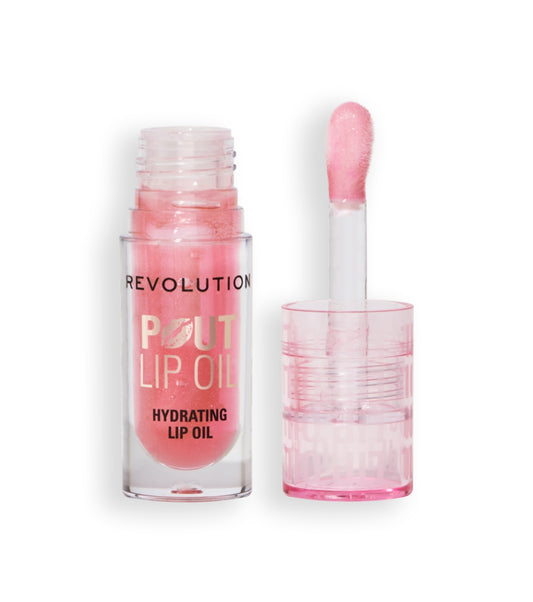 Revolution - Aceite labial Pout Lip - Glam Pink Shimmer