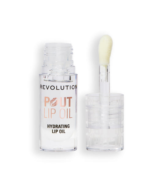Revolution - Aceite labial Pout Lip - Lychee Clear