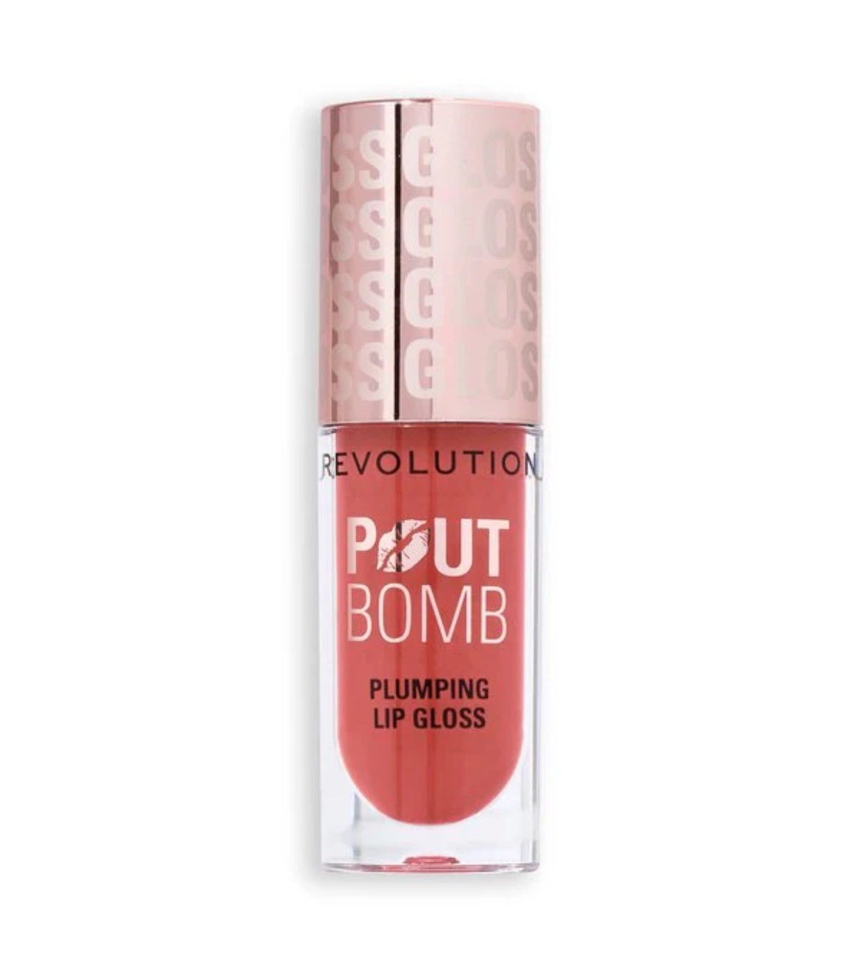 Revolution - Brilho Labial Volumizador Pout Bomb - Melba Warm Peach