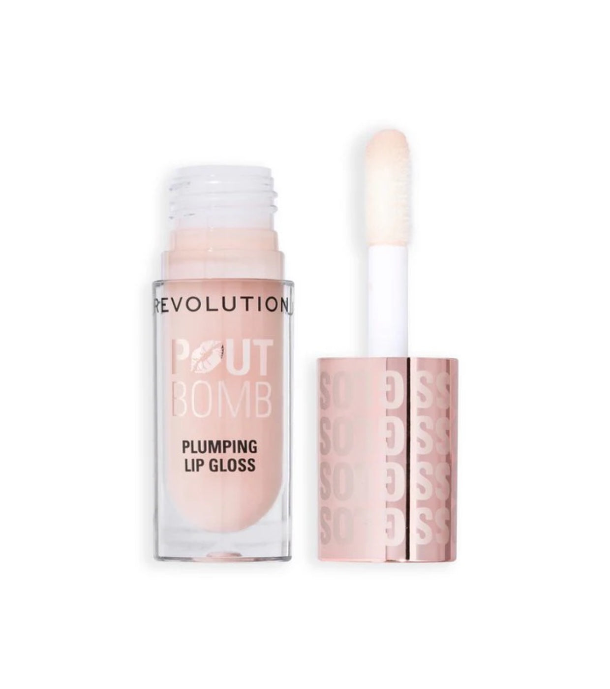 Revolution - Brilho de Lábios Volume Extremo Pout Bomb - Milky Sheer Holo