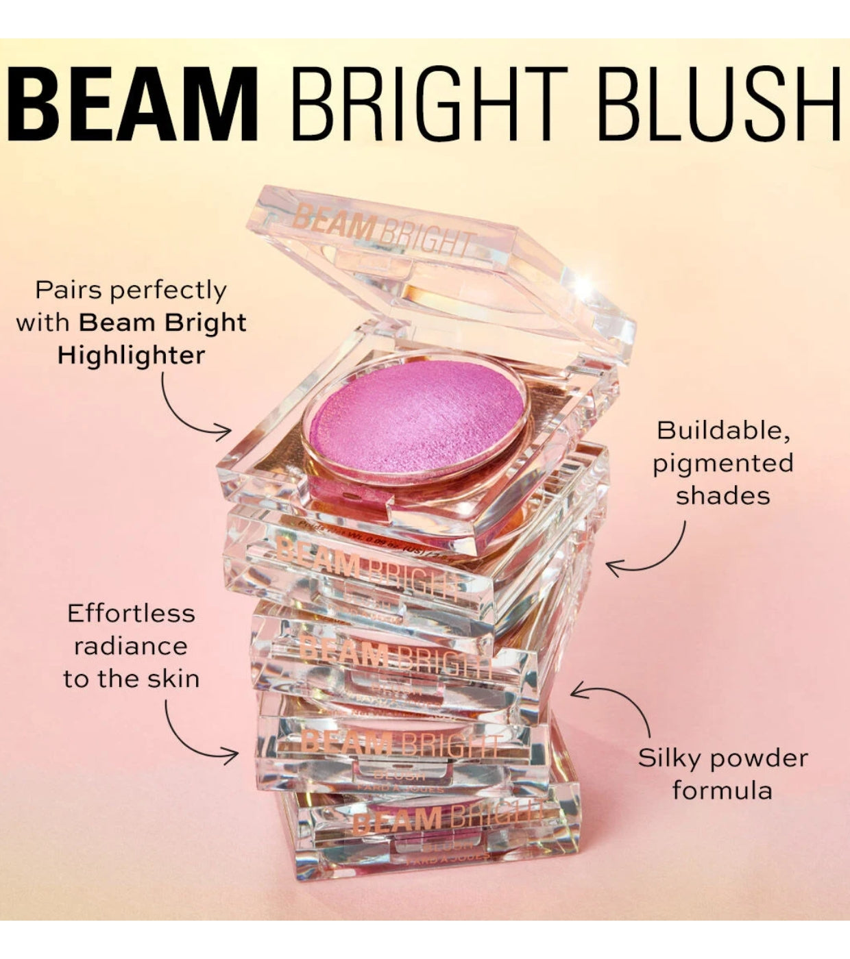 Revolution - Colorete Beam Bright - Peach Pop