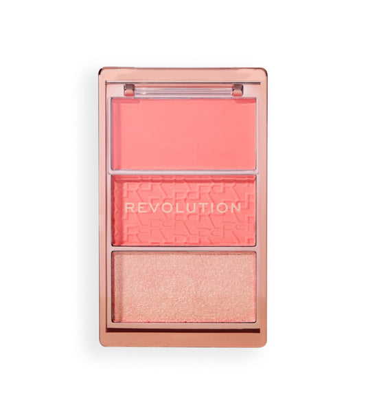 Revolution - Paleta de Blushes Icon Blush - Authentic Peach