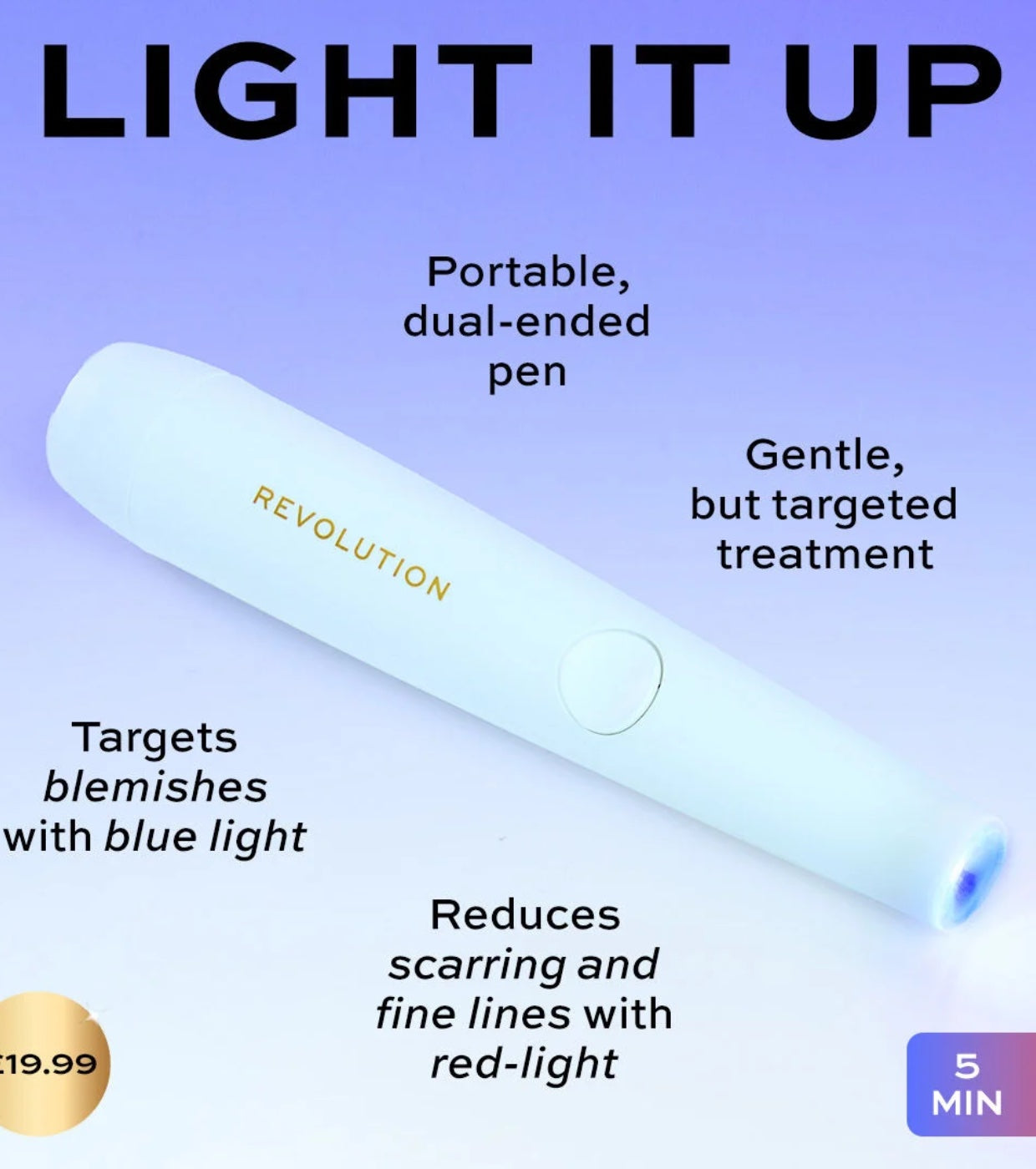 Revolution Pro - Dispositivo de fototerapia LED Pro Miracle