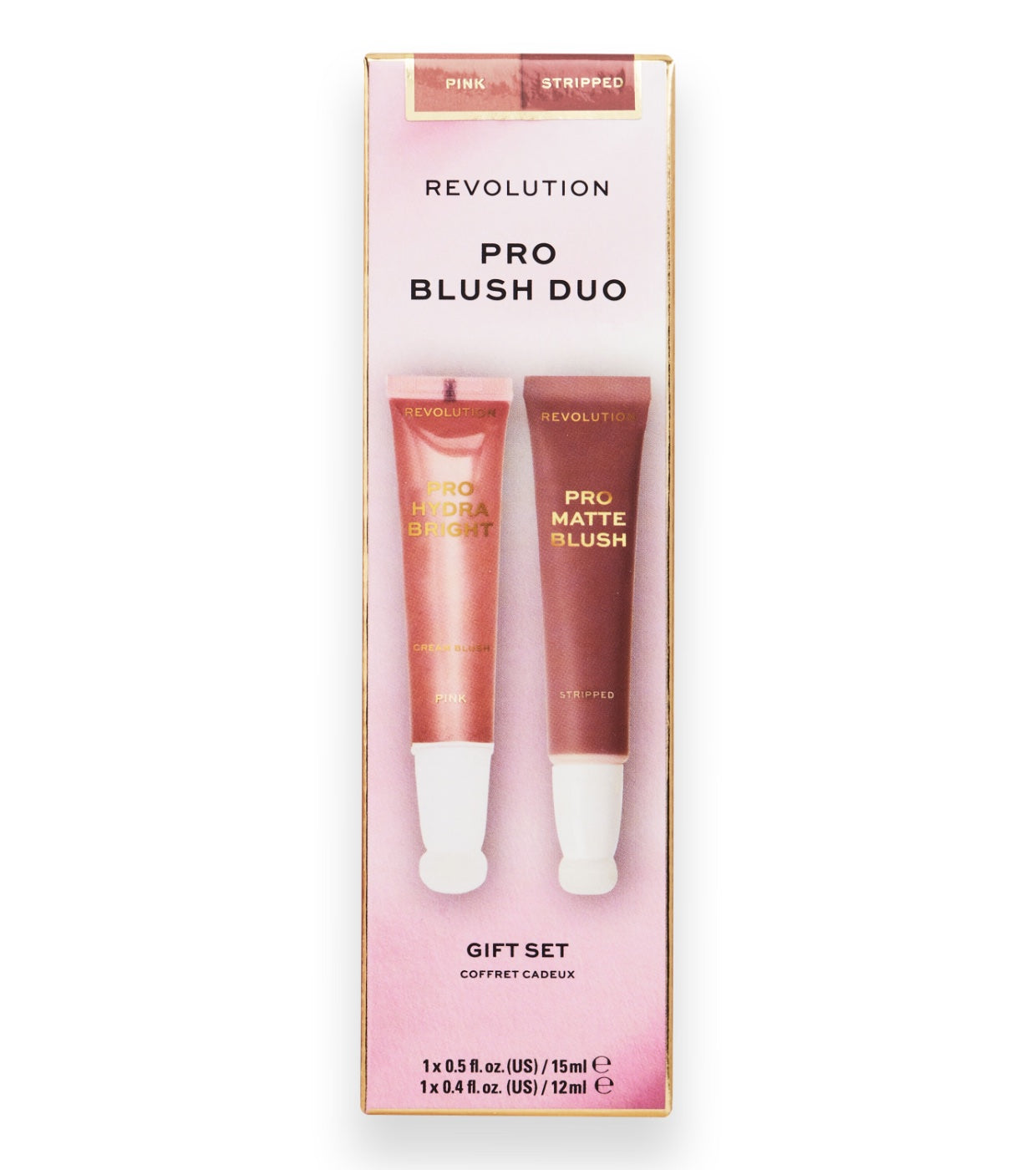 Revolution Pro - Duo blush in crema - Rosa