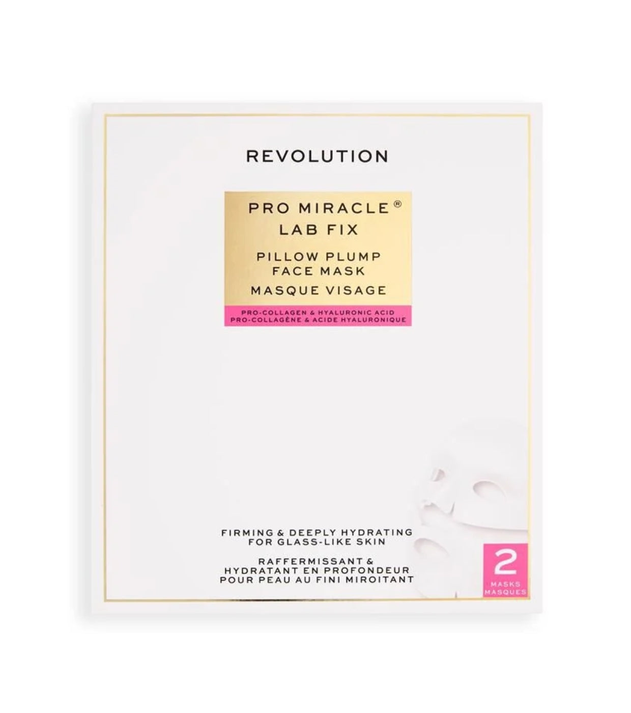 Revolution Pro - Mascarilla facial voluminizadora Lab Fix Pro-Collagen Pillow