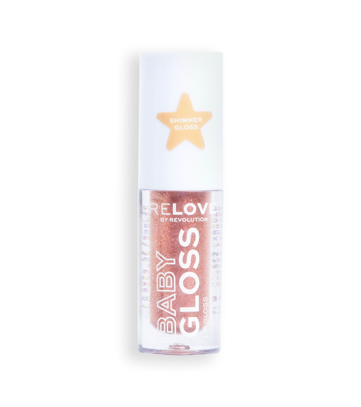 Revolution Relove - Brilho de Lábios Baby Gloss Shimmer - Pink Tulle