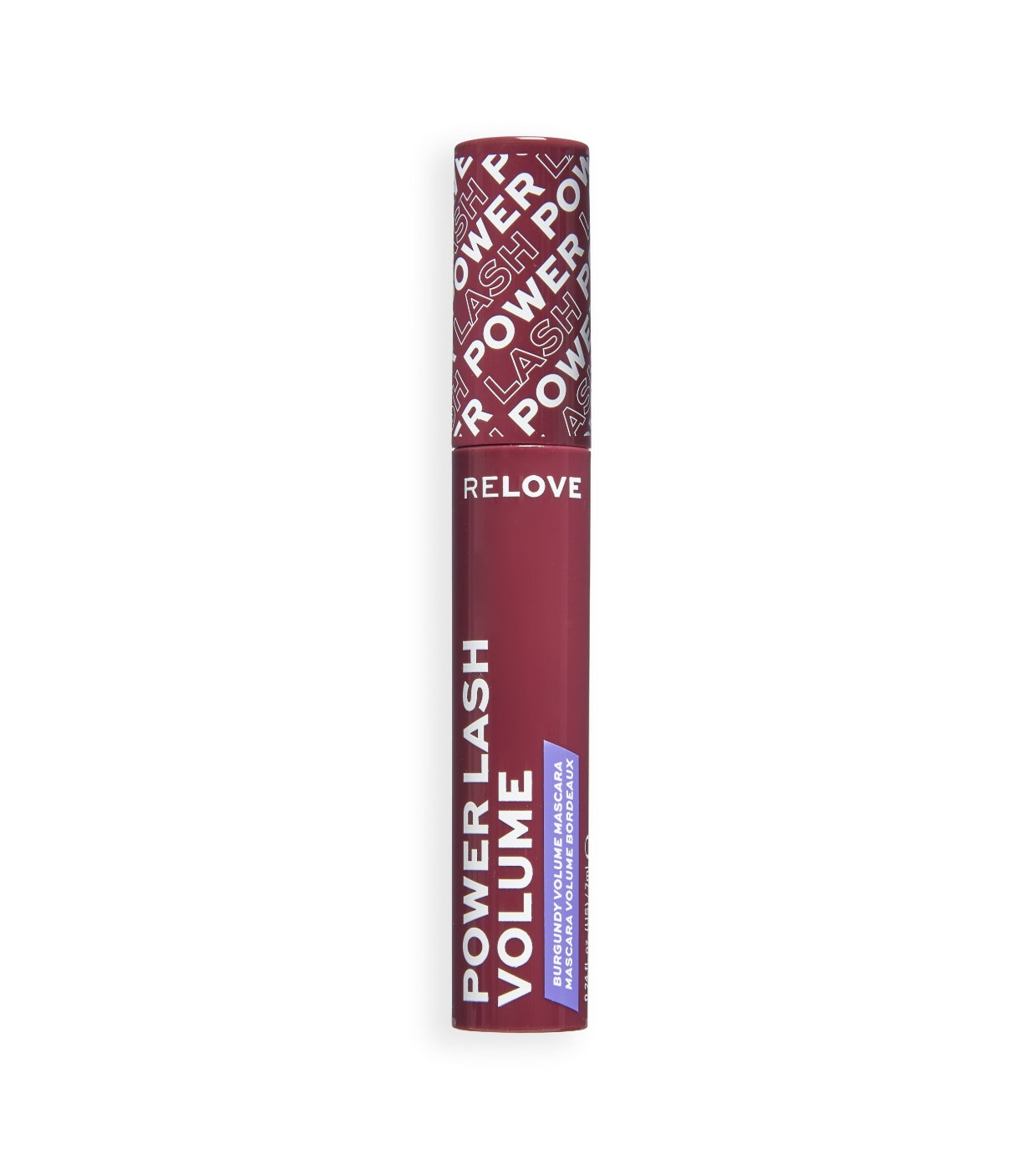 Revolution Relove - Máscara de pestañas Power Lash Volume - Burgundy Bliss