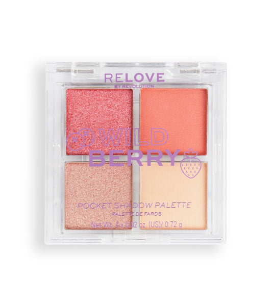 Revolution Relove - Paleta de sombras tamaño bolsillo - Wild Berry