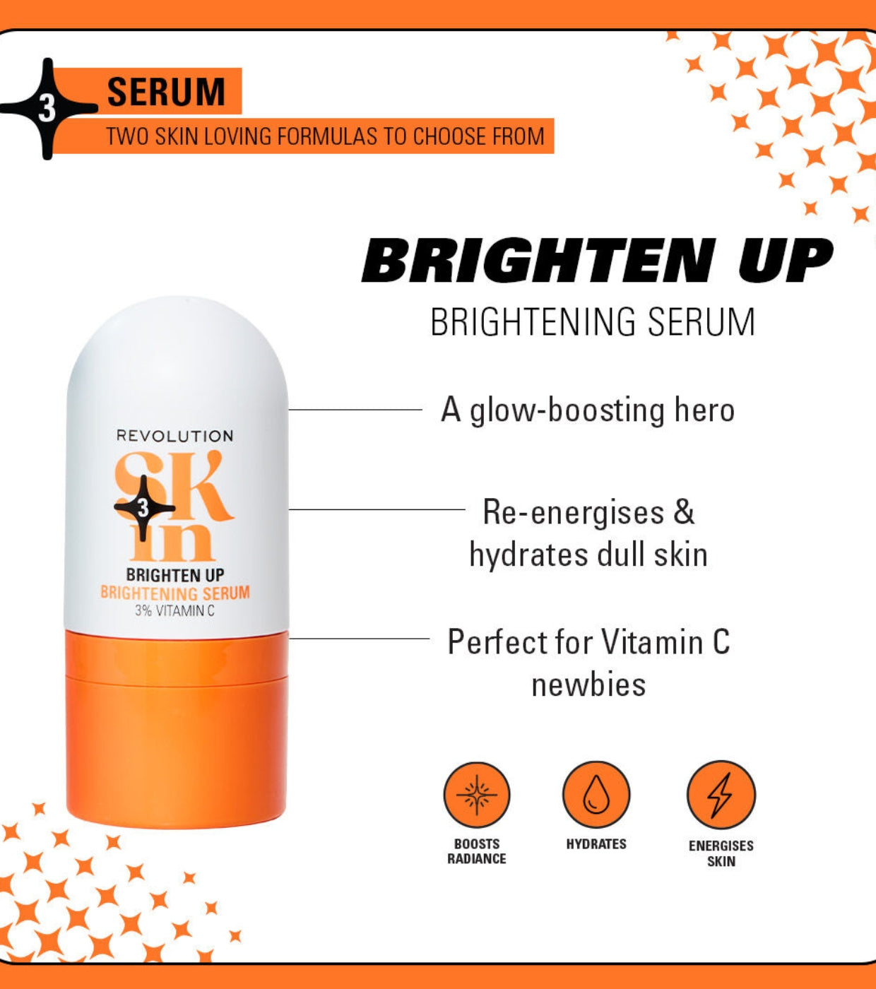 Revolution Skin - *Be Bright* - Siero viso illuminante Brighten Up