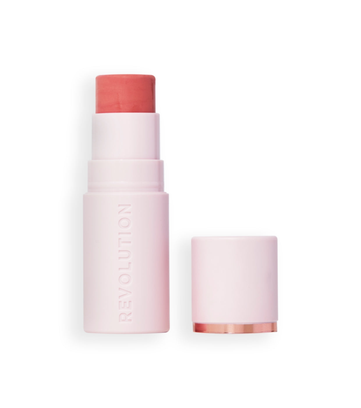 Revolution - Fard in stick Skin Silk Marble - Peachy Pink