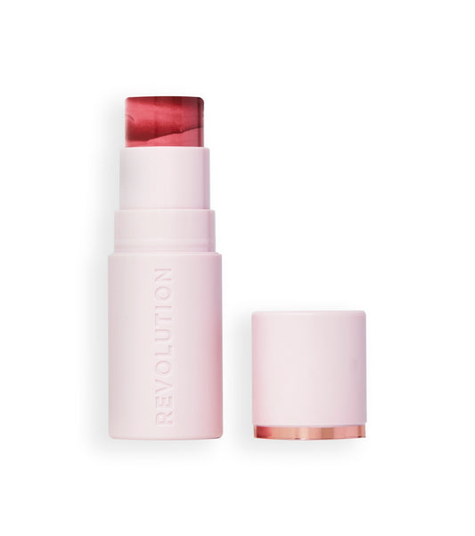 Revolution - Blush em stick Skin Silk Marble - Sundown Spice