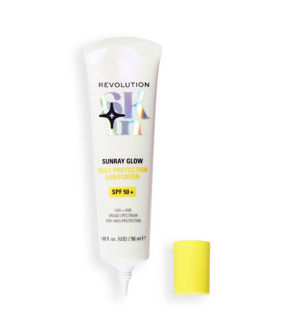 Revolution Skin - Crema solare Sunray Glow Daily Blur SPF50