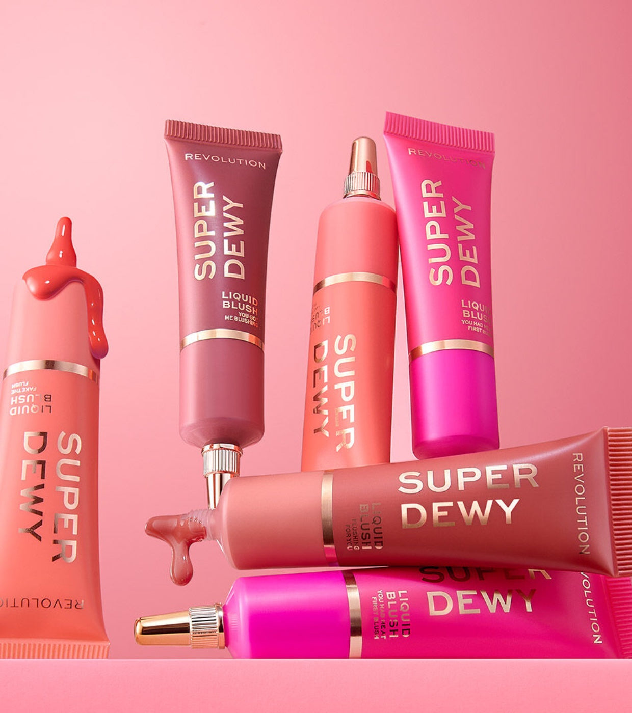 Revolution - *Super Dewy* - Colorete líquido - Blushing in Love