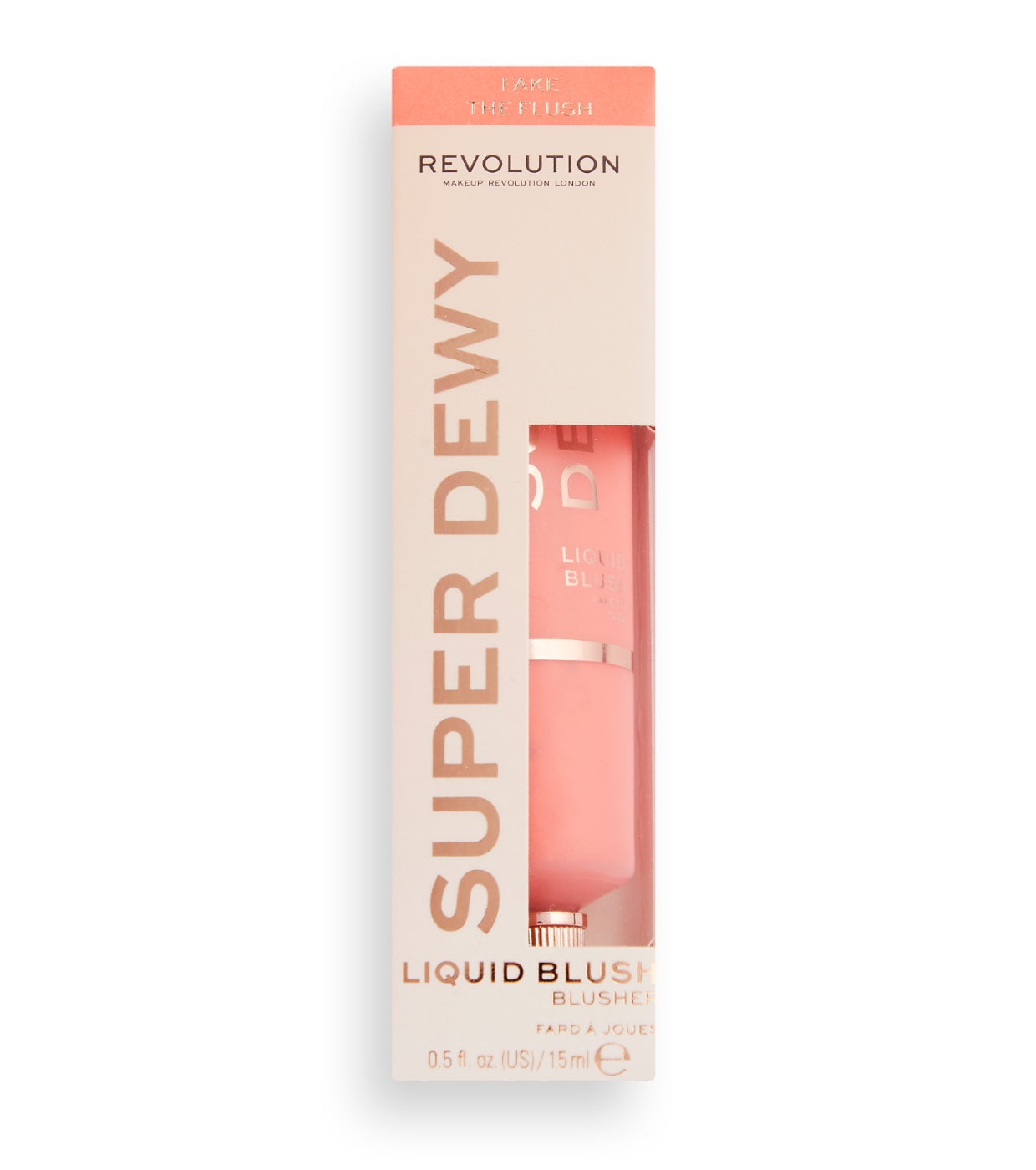 Revolution - *Super Dewy* - Colorete líquido - Fake The Flush