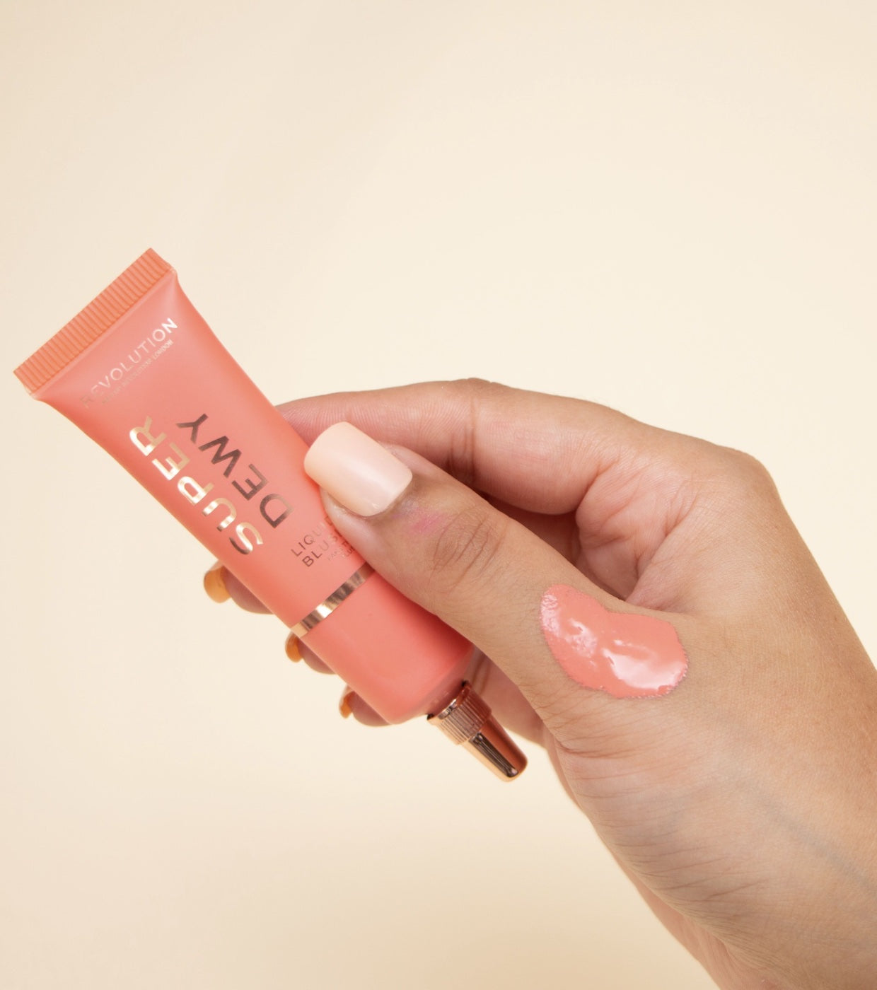 Revolution - *Super Dewy* - Colorete líquido - Fake The Flush