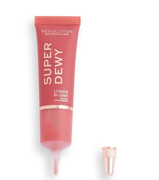 Revolution - *Super Dewy* - Colorete líquido - You Got Me Blushing