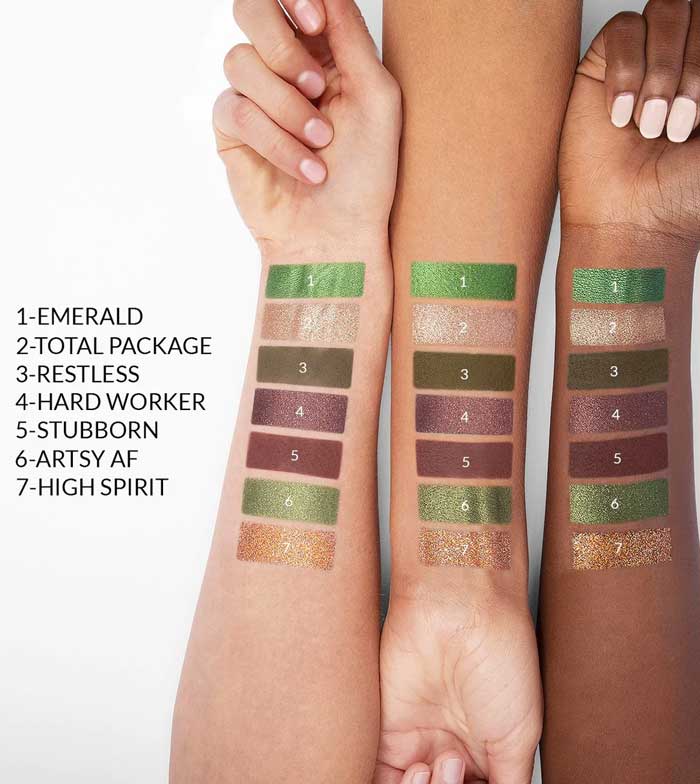 BH Cosmetics - Paleta de sombras Emerald May
