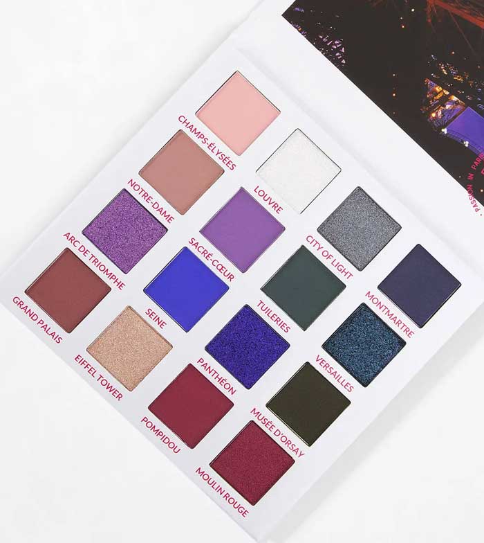 BH Cosmetics - *Travel Series* - Palette di ombretti - Passion in Paris