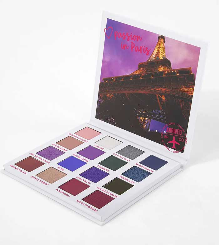 BH Cosmetics - *Travel Series* - Palette di ombretti - Passion in Paris