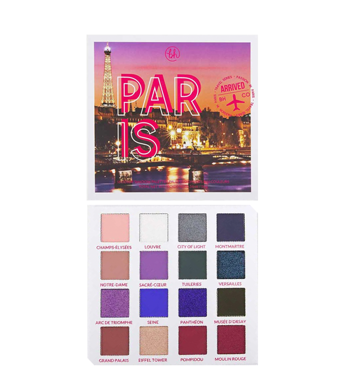 BH Cosmetics - *Travel Series* - Palette di ombretti - Passion in Paris