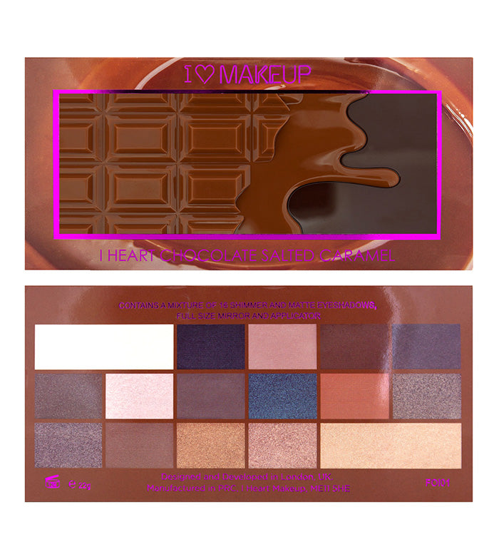 I Heart Revolution - Palette ombretti Chocolate - Salted Caramel