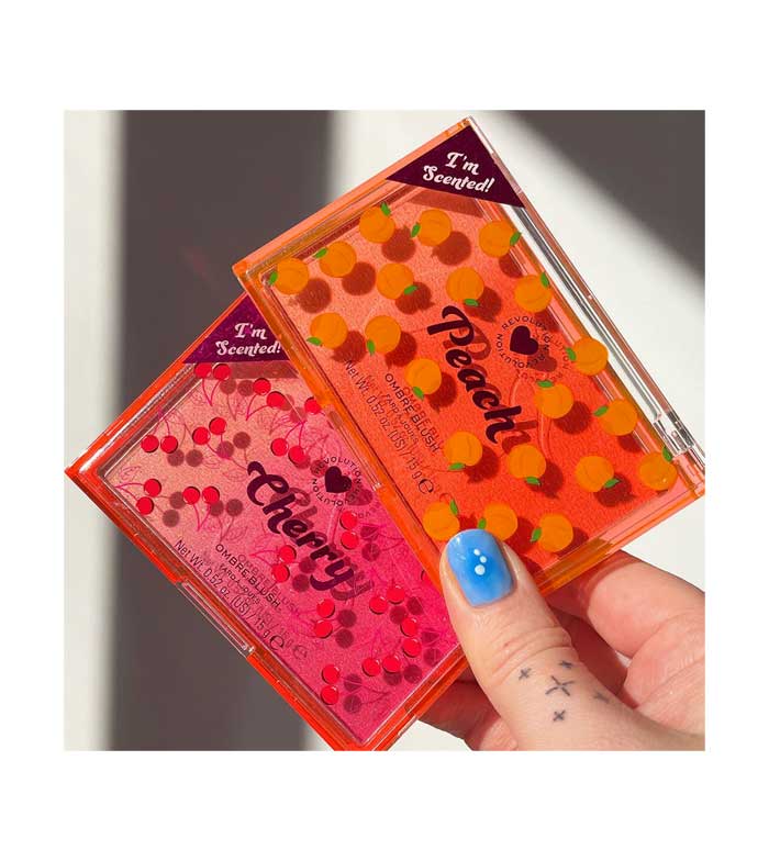I Heart Revolution - Colorete en polvo Ombre Blusher - Cherry