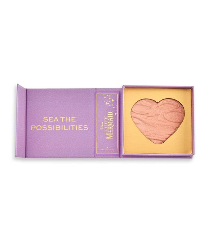 I Heart Revolution - *I Heart Revolution x Disney* - Illuminante in polvere Fairytale Heart - Ariel