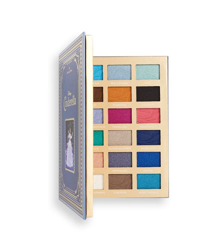 I Heart Revolution - *I Heart Revolution x Disney* - Paleta de Olhos e Rosto Storybook - Cinderella