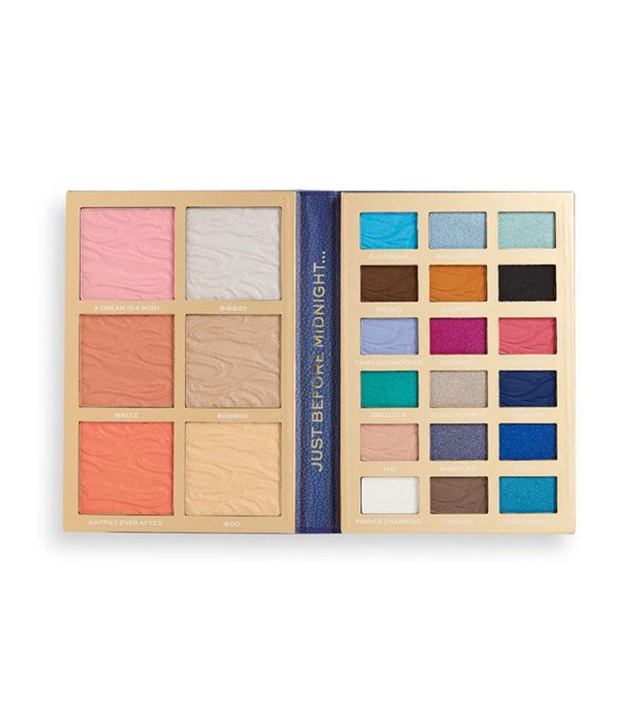 I Heart Revolution - *I Heart Revolution x Disney* - Paleta de Olhos e Rosto Storybook - Cinderella