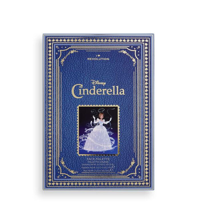 I Heart Revolution - *I Heart Revolution x Disney* - Paleta de Olhos e Rosto Storybook - Cinderella