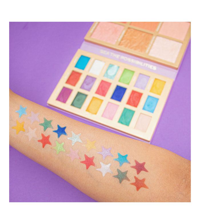 I Heart Revolution - *I Heart Revolution x Disney* - Paleta para rosto e olhos Fairytale - Ariel
