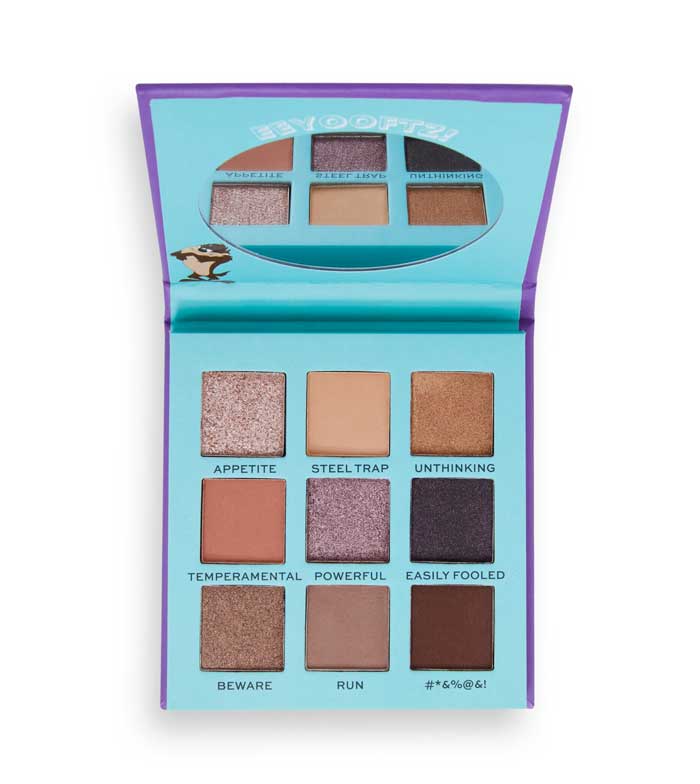 I Heart Revolution - *Looney Tunes* - Mini paleta de sombras - Taz