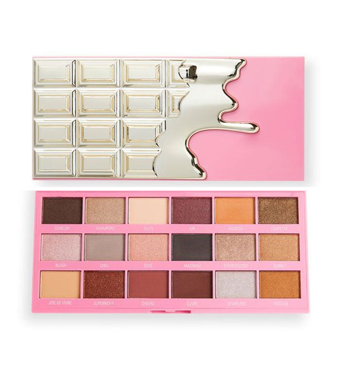 I Heart Revolution - Palette ombretti Chocolate - Rosé Fizz