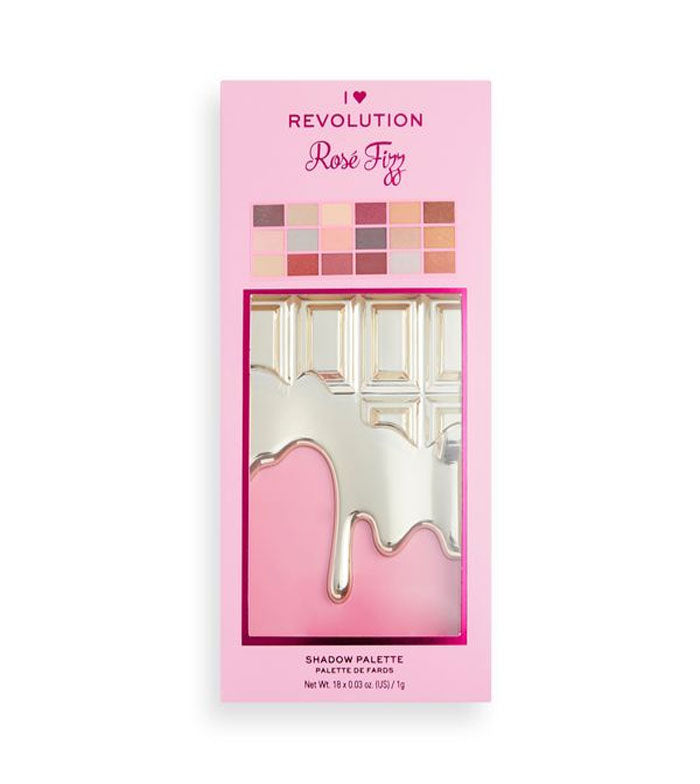 I Heart Revolution - Palette ombretti Chocolate - Rosé Fizz